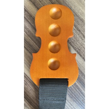 Apoio De Espigão Bolachão Modelo Cello - Correia Ajustável